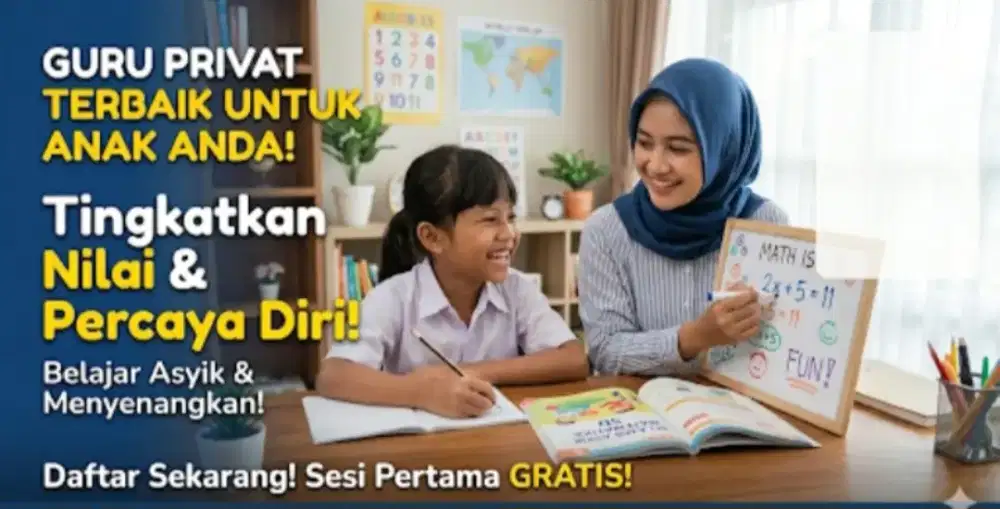 Jasa Guru Privat SD SMP