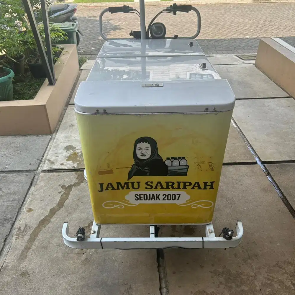 Gerobak listrik selis