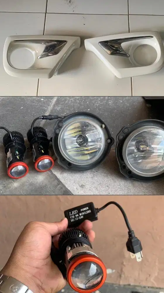 Dijual Foglamp ori avanza 2014, Cover ring Foglamp, Mini Billed
