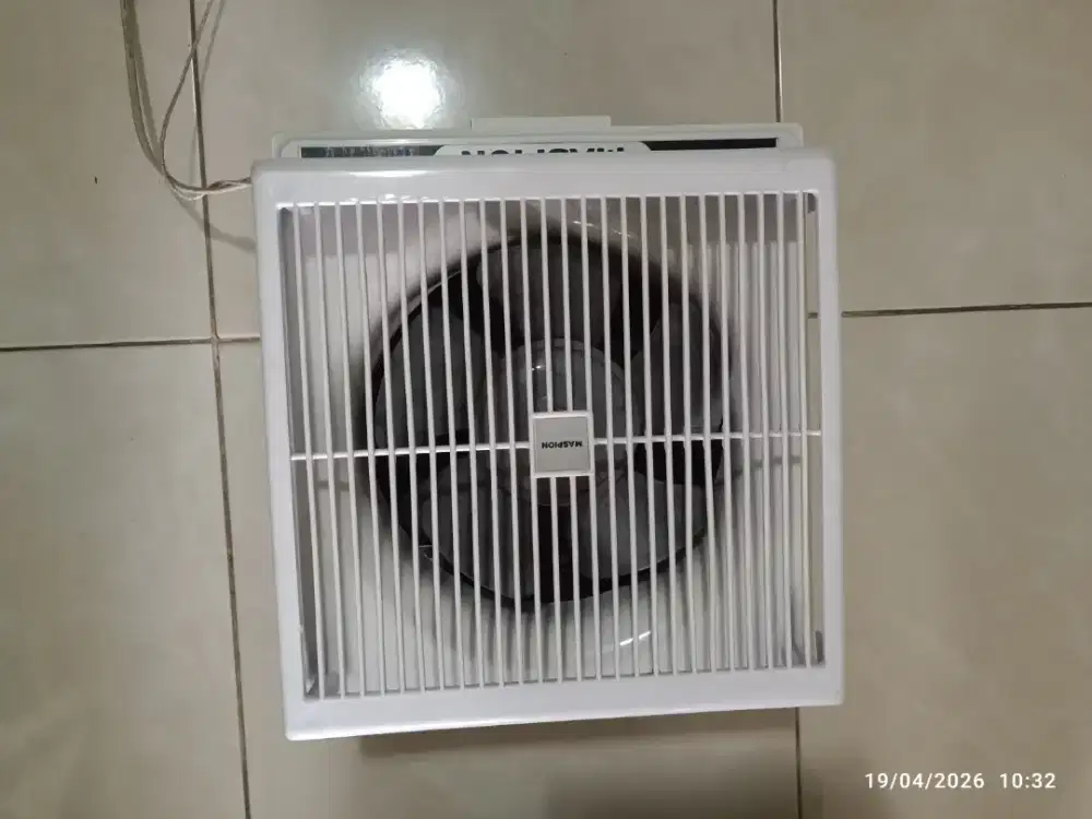 Dijual cepat exhaust fan dinding 8 inchi maspion murah