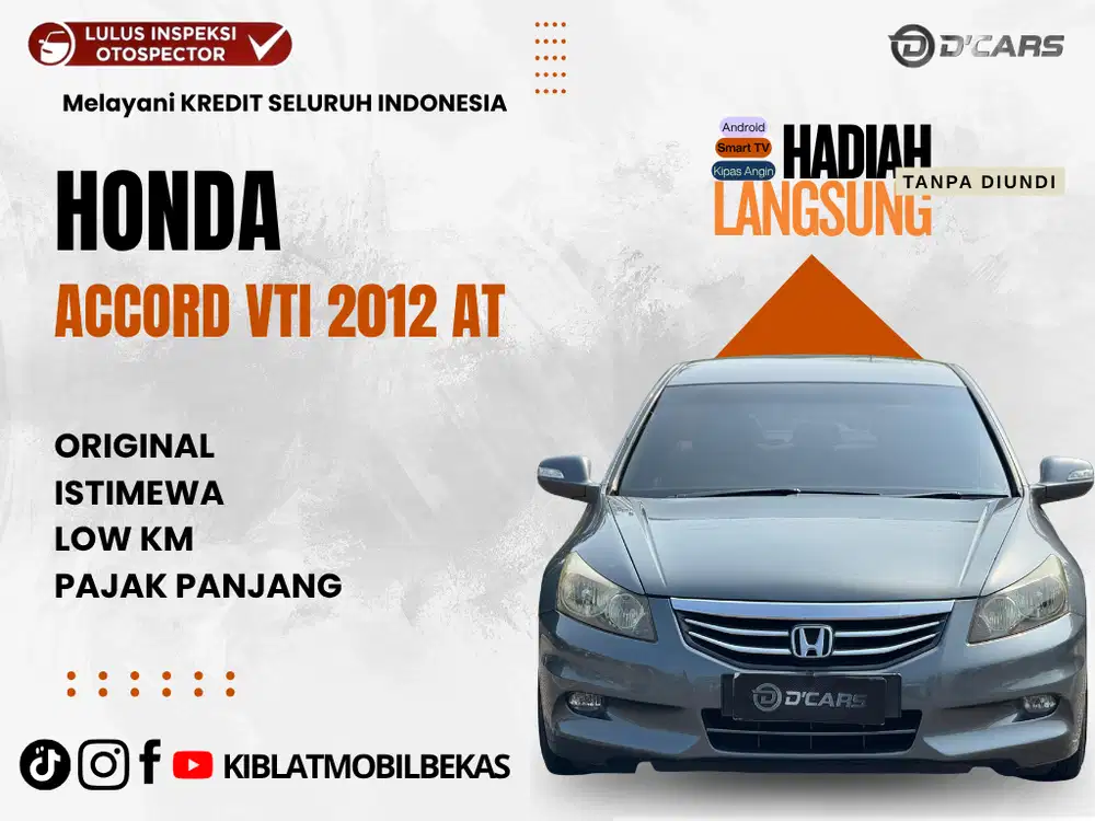 HONDA ACCORD VTI 2.4L AUTOMATIC ISTIMEWAA ORIGINAL