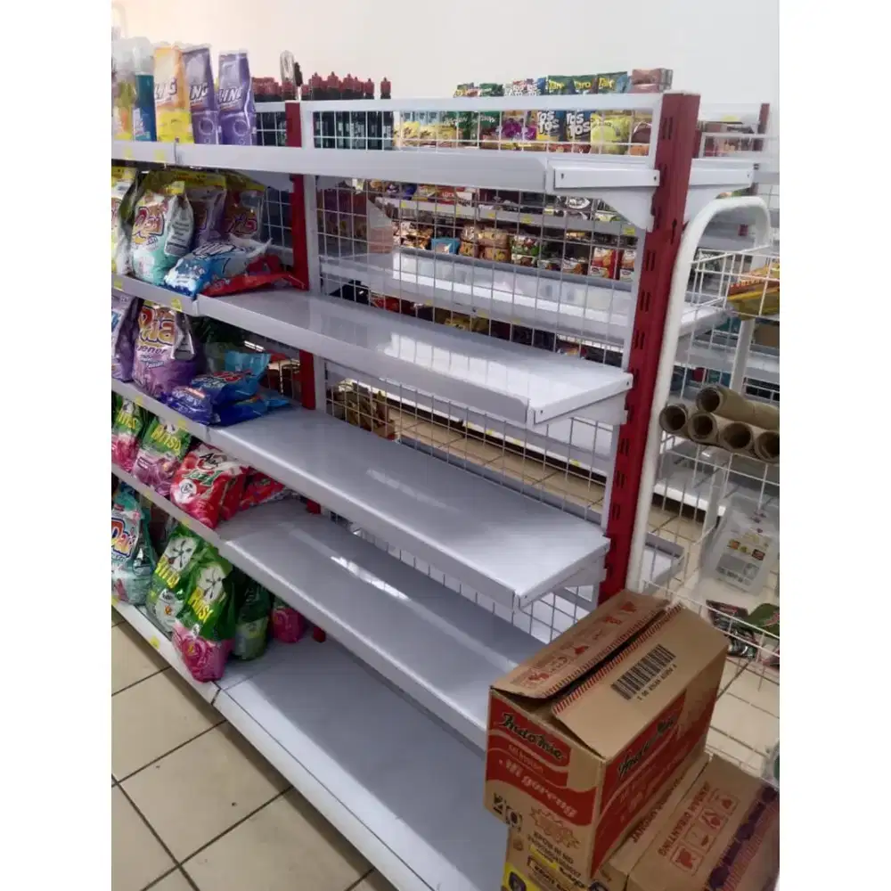Jual Perlengkapan Minimarket lengkap second. 
Tinggal buka toko aja
