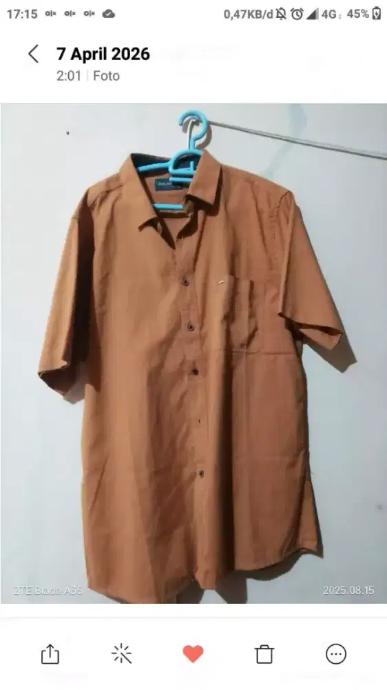 Atasan kameja casual