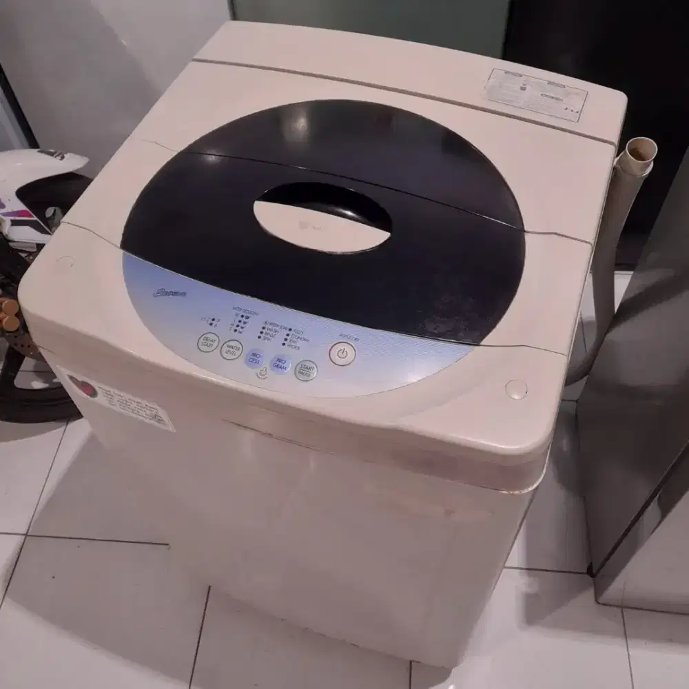 Mesin Cuci 1 Tabung LG 7.5 Kg . Second . Normal . Siap Pakai . Garansi