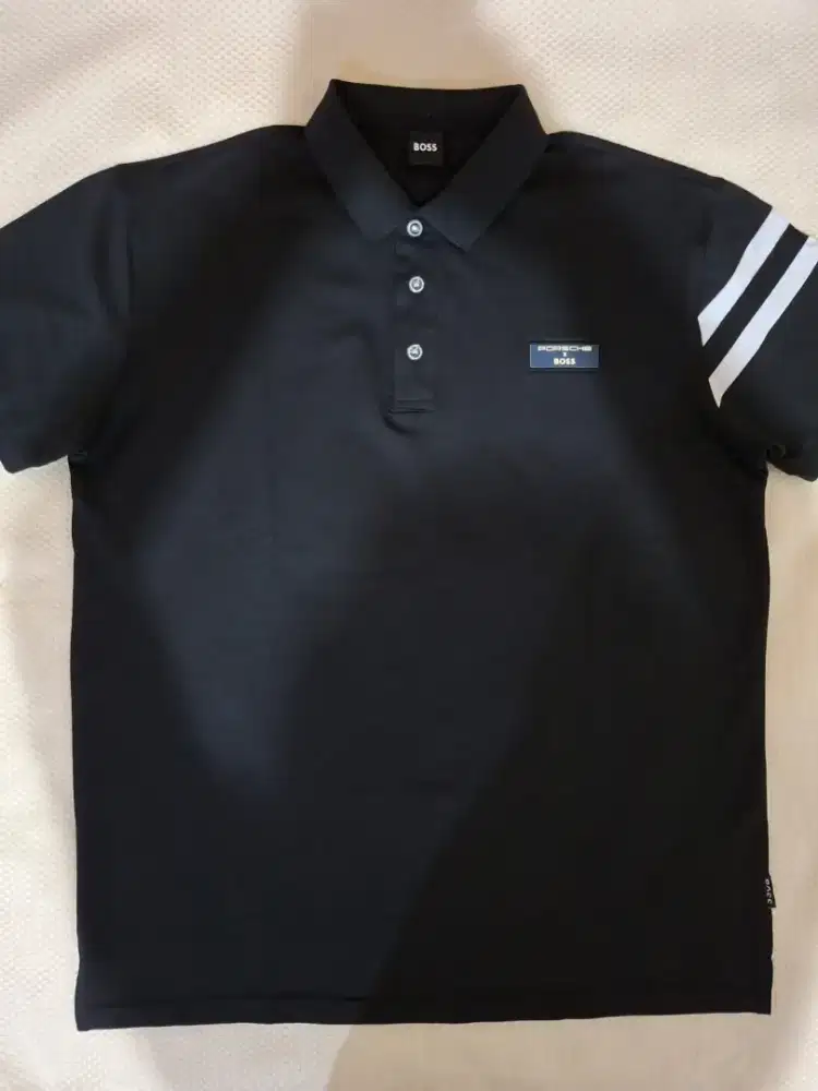 Luxury BOSS x PORSCHE polo shirt sporty and timeless elegance
