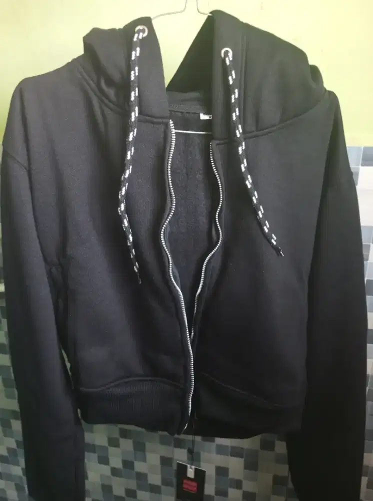 *HARGA PAS* SWEATER CROP TOP TEBAL PREMIUM