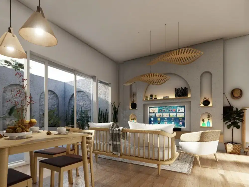 VILLA NOL JALAN RAYA FREE FURNITURE KOTA BATU