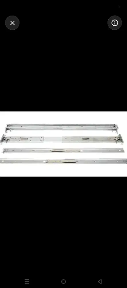 HP Rail Kit DL380 DL180 DL80 Gen10 Gen9 Gen8 2U SFF Original New