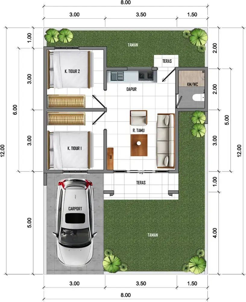 Cluster Moyudan Indah - Type 50 & 65