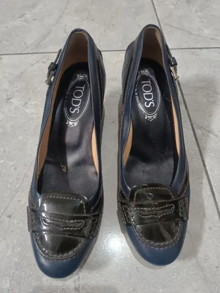 Sepatu Heels Kulit Tod's Size 36.5