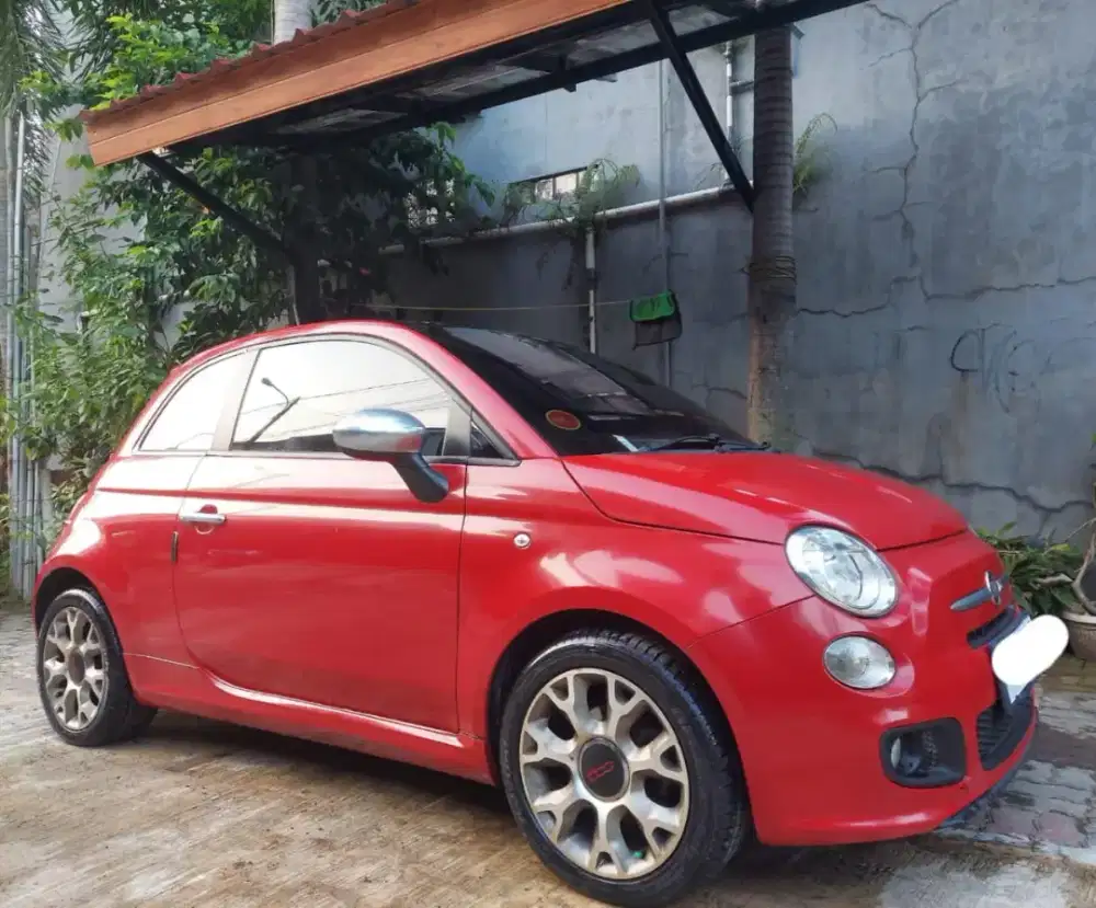 Fiat 500 Sport 2014 AT Merah Kilometer 30 Rb