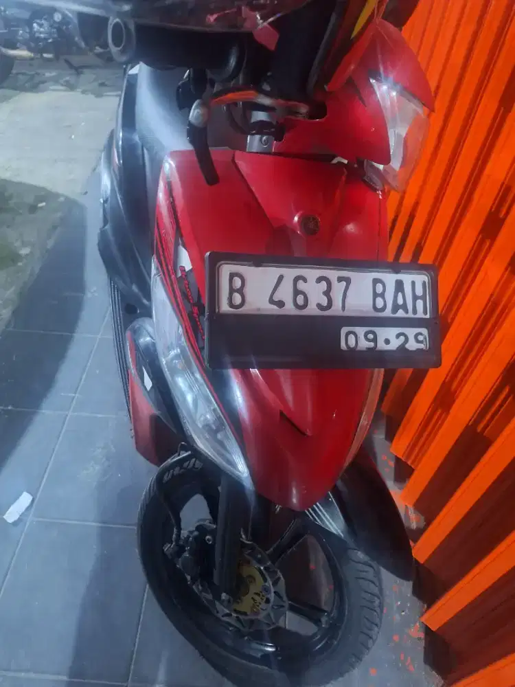 Mio j 2012  merah hitam