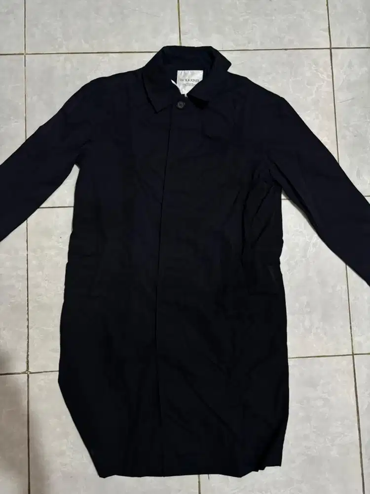 jual cepat jubah unisex jack and jones warna hitam