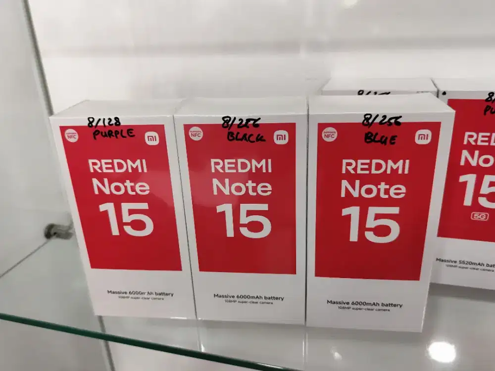 PROMO Redmi Note 15 Baru • Stok Terbatas • Murah! Warna Lengkap