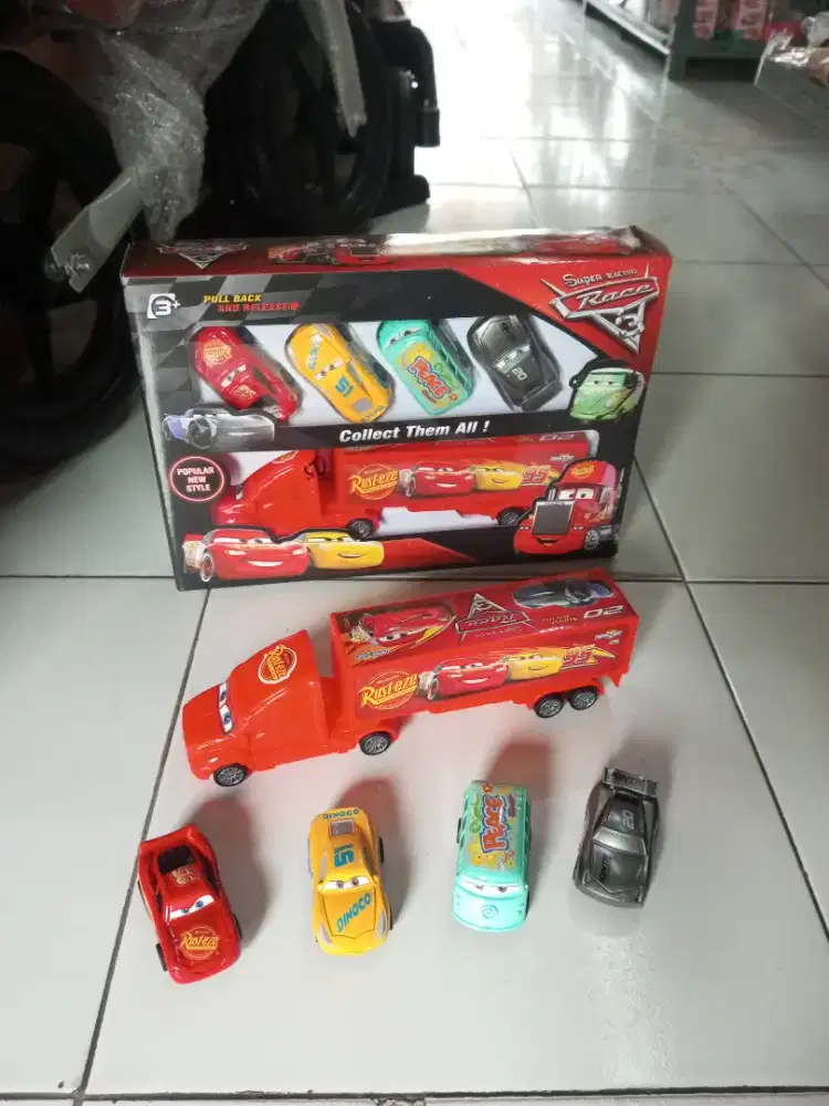 Mainan anak Cars isi 5 set