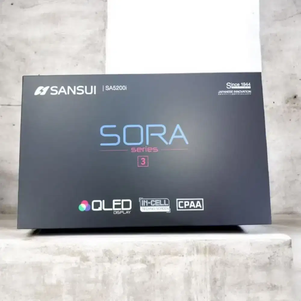 Head unit android sansui sora series 3 ram2/64  layar incell