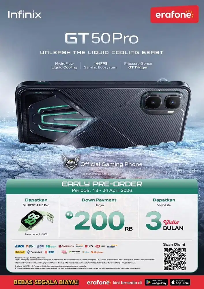 PRE ORDER INFINIX GT50Pro