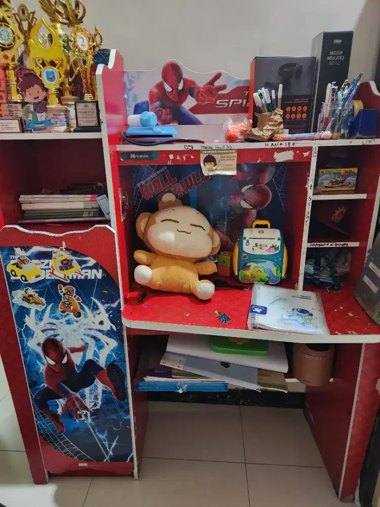 meja belajar anak karakter