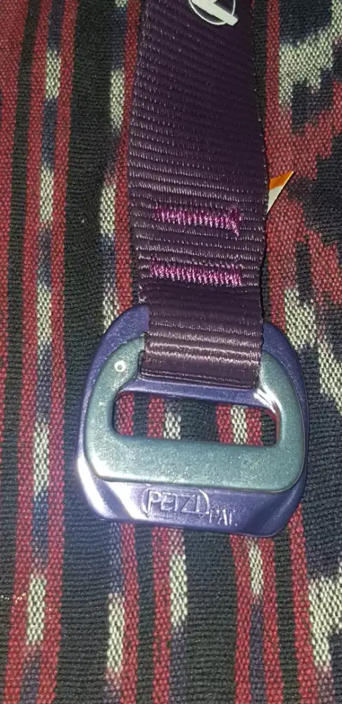 JUAL BELT IKAT PINGGANG PETZL ORIGINAL LIKE NEW UNGU