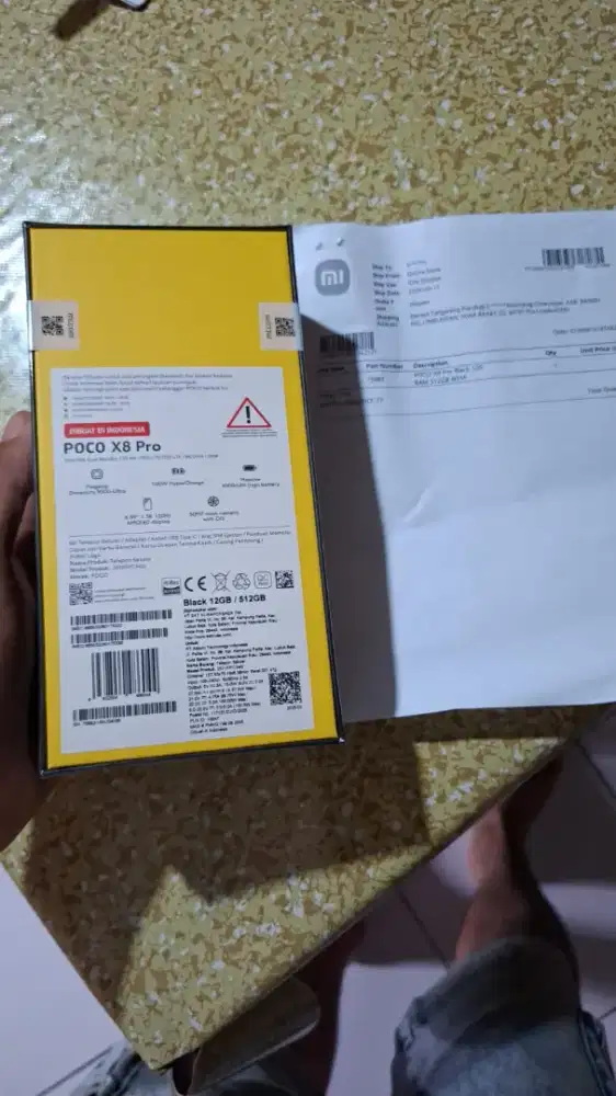 Poco X8 PRO 12/512 HITAM