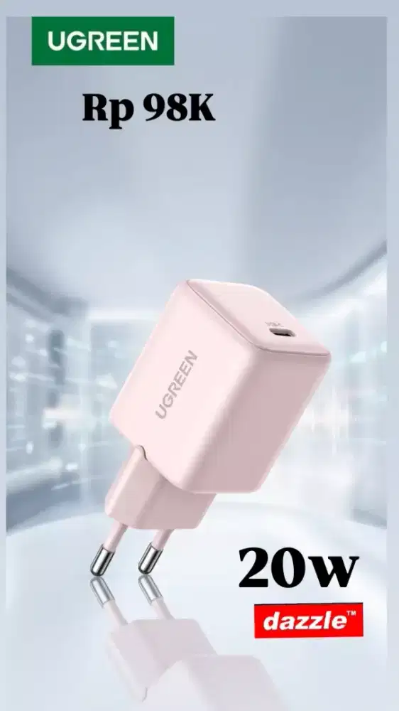 Tc ugreen N series gan 20 watt pink