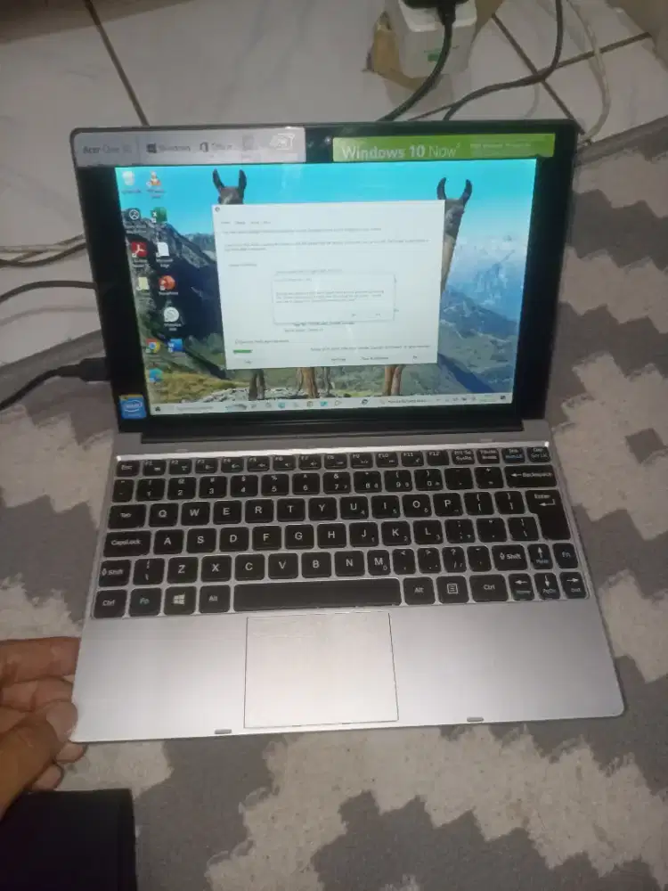 Netbook Acer aspire one 2 in 1 touchscreen