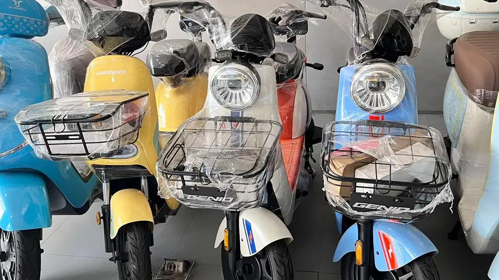 SEPEDA LISTRIK GENIO SL1 CUMA 4 JUTAAN