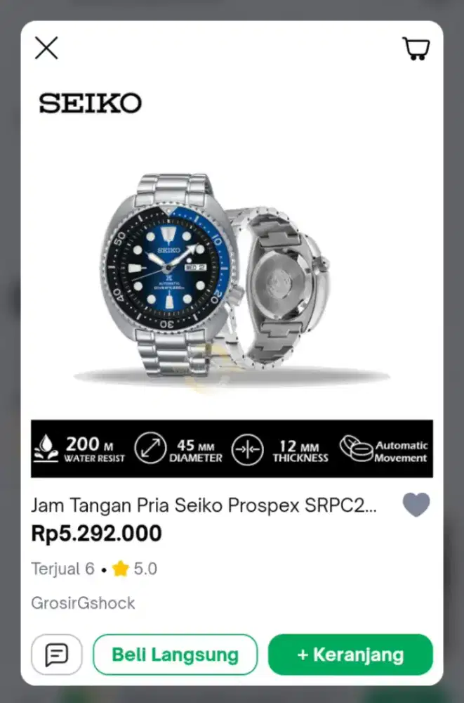 Seiko Prospex Turtle SRPC25K1