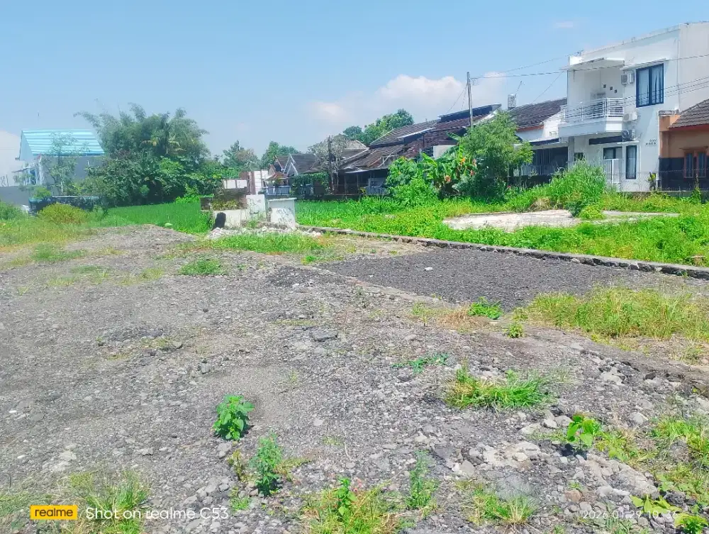 ISTIMEWA,TANAH UTARA JL DAMAI, BARAT JL UMBULPERMAI NGAGLIK SLEMAN