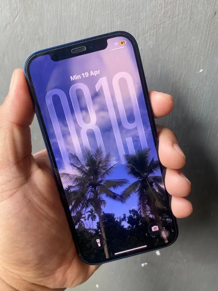 IPHONE 12 128Gb Blue jual satset