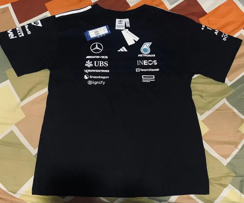 Baju Adidas colab petronas bmw merci