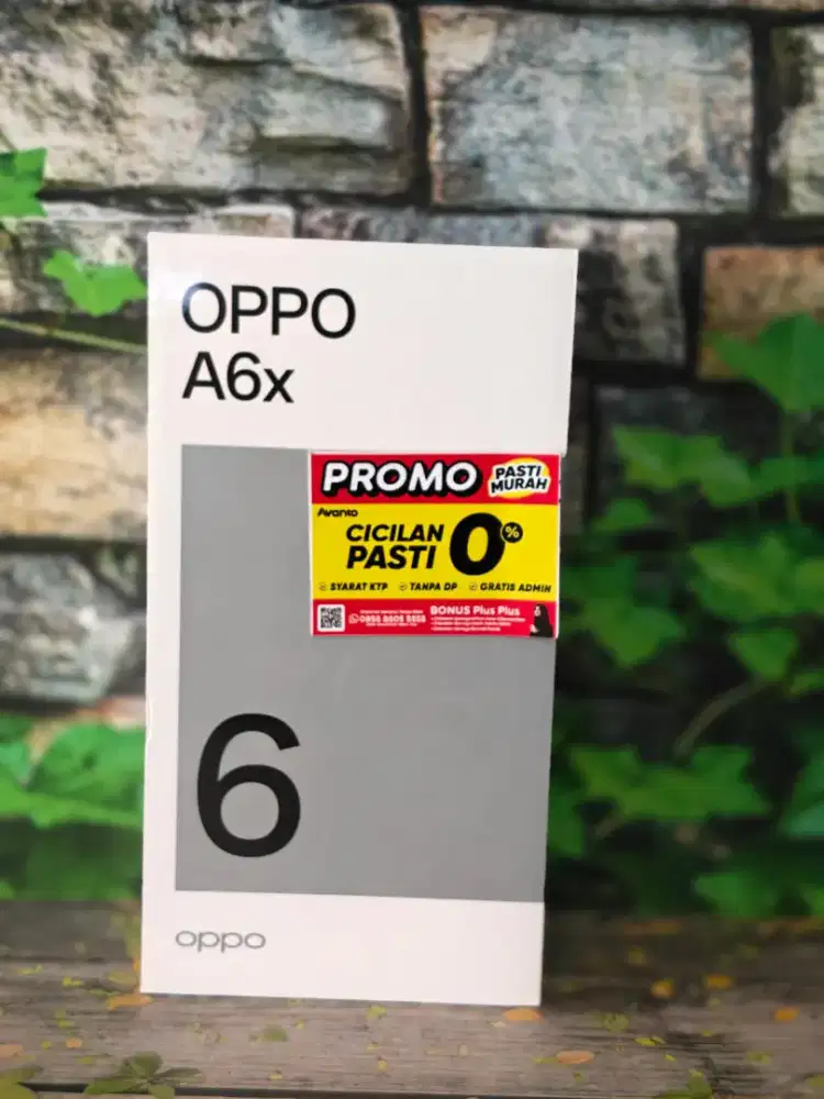 Oppo A6x ram 4+4/128 ,bisa tanpa dp