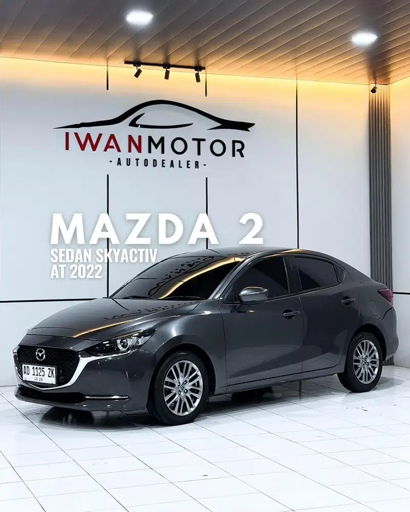 Asli AD Tangan Pertama! Mazda 2 GT Sedan Skyavtic G AT Tahun 2022