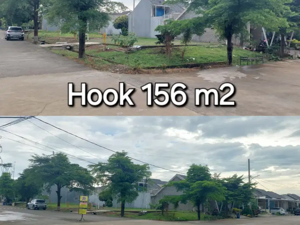 Tanah Kavling Hook Cluster Ekslusif Cibinong SHM Allin Free Biaya