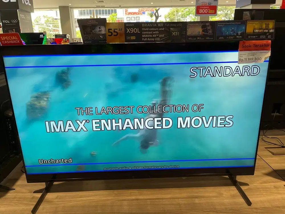 STOK TERAKHIR TV SONY 4K 55 INCH XR-55X90L