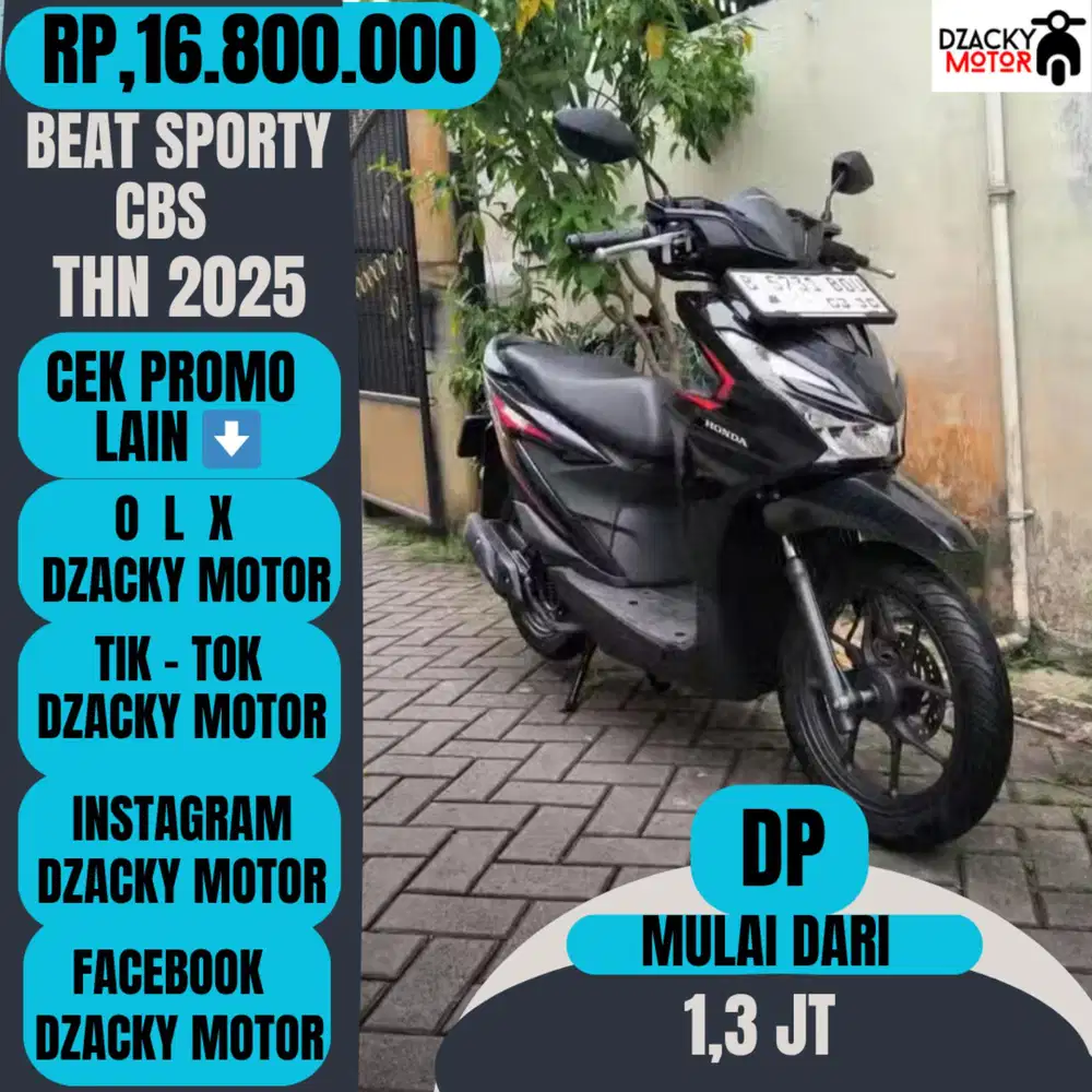 BEAT SPORTY CBS THN 2025 SECOND LIKE NEW