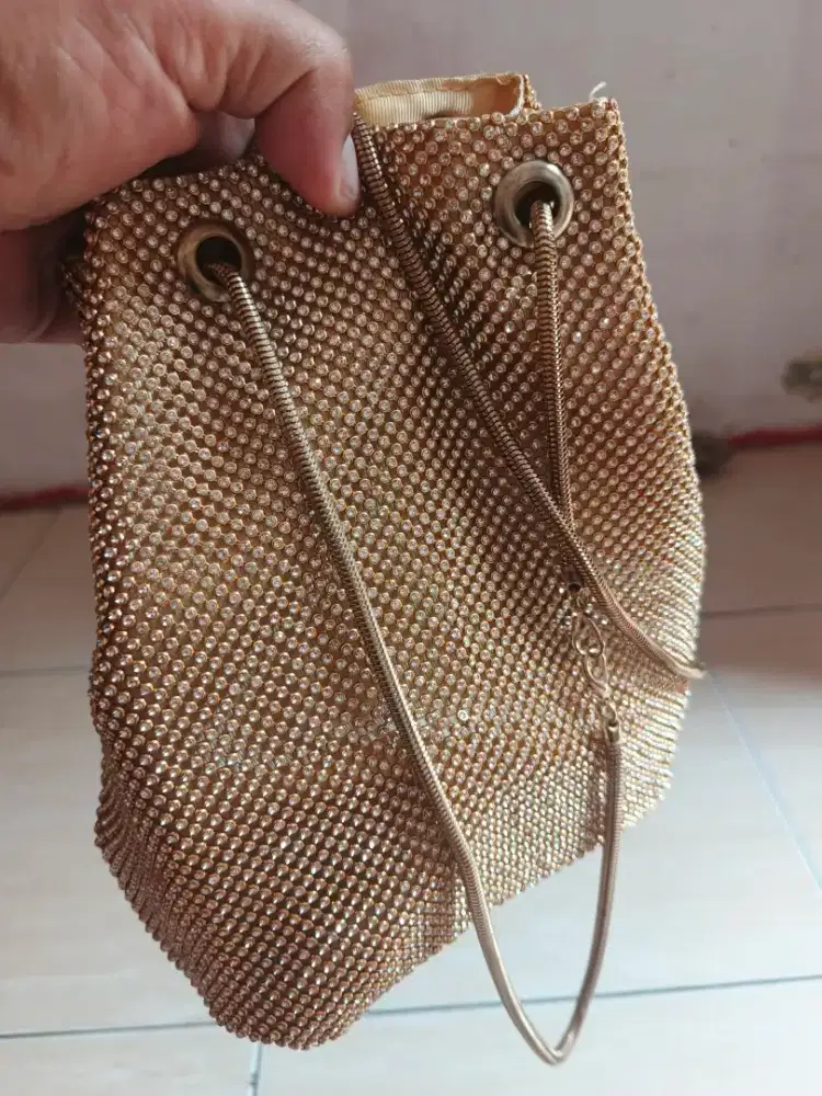 Tas fashion perempuan Blink gold