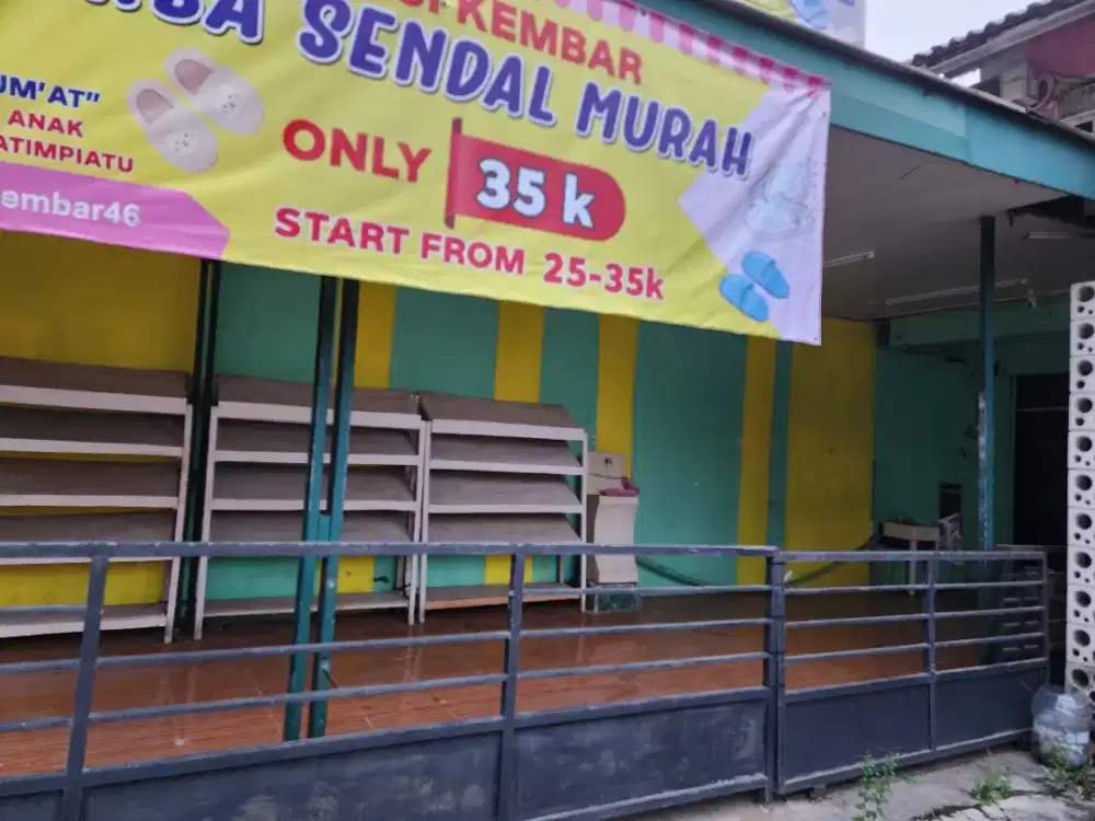 Kios dan lahan di depan jalan raya jagakarsa jakarta selatan