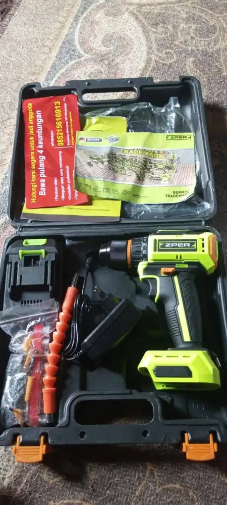 CORDLESS DRILL BATRE 1 TERBATAS