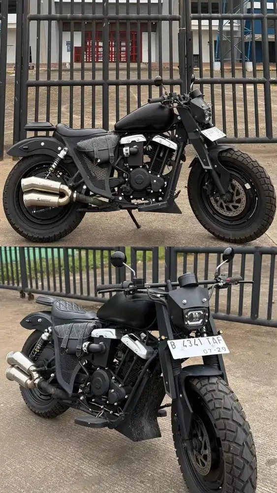 Motor custom Bobber byson 150cc