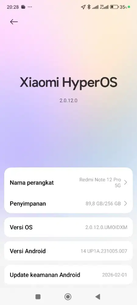 Redmi note 12 pro 5G  8/256GB