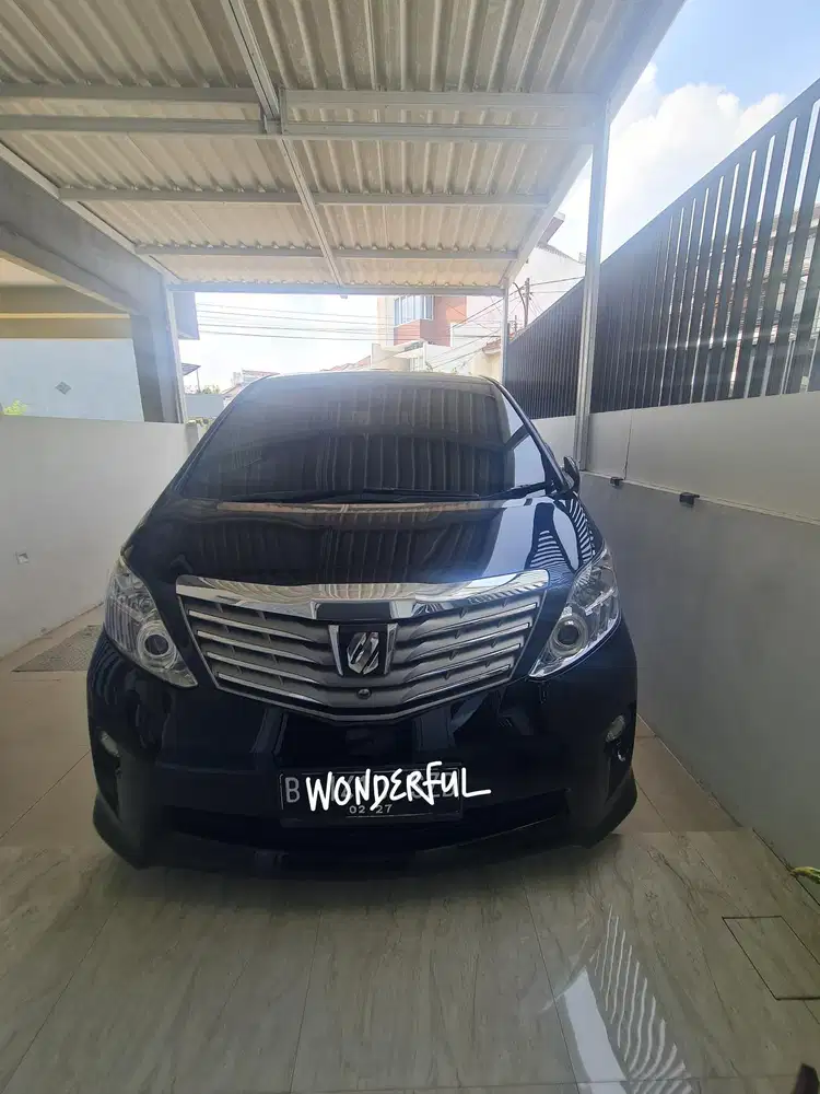 Toyota Alphard 2012 Bensin