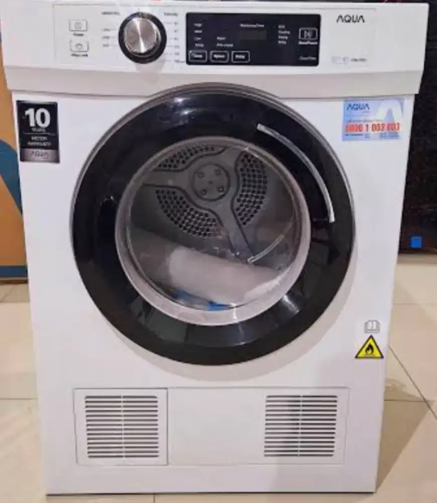 Pengering pakaian AQUA 7 kg msh segel