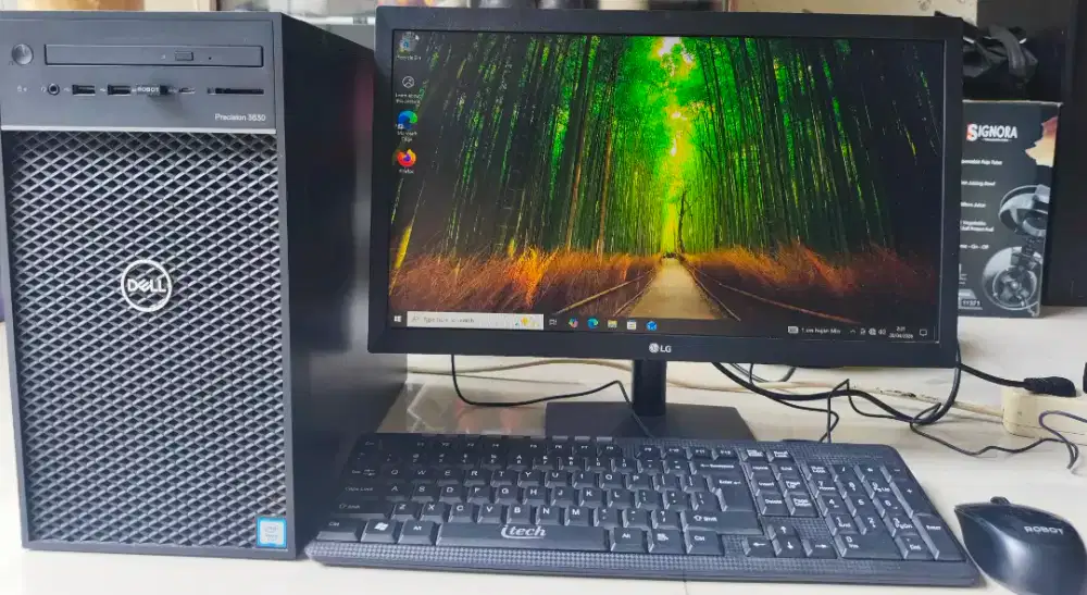Komputer Design Grafis BuiltUp Dell Precision 3630 Tower Xeon Quadro