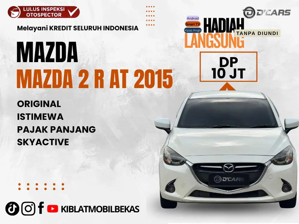 MAZDA 2 R SKYACTIV AUTOMATIC 2015 RECORD DP MINIM