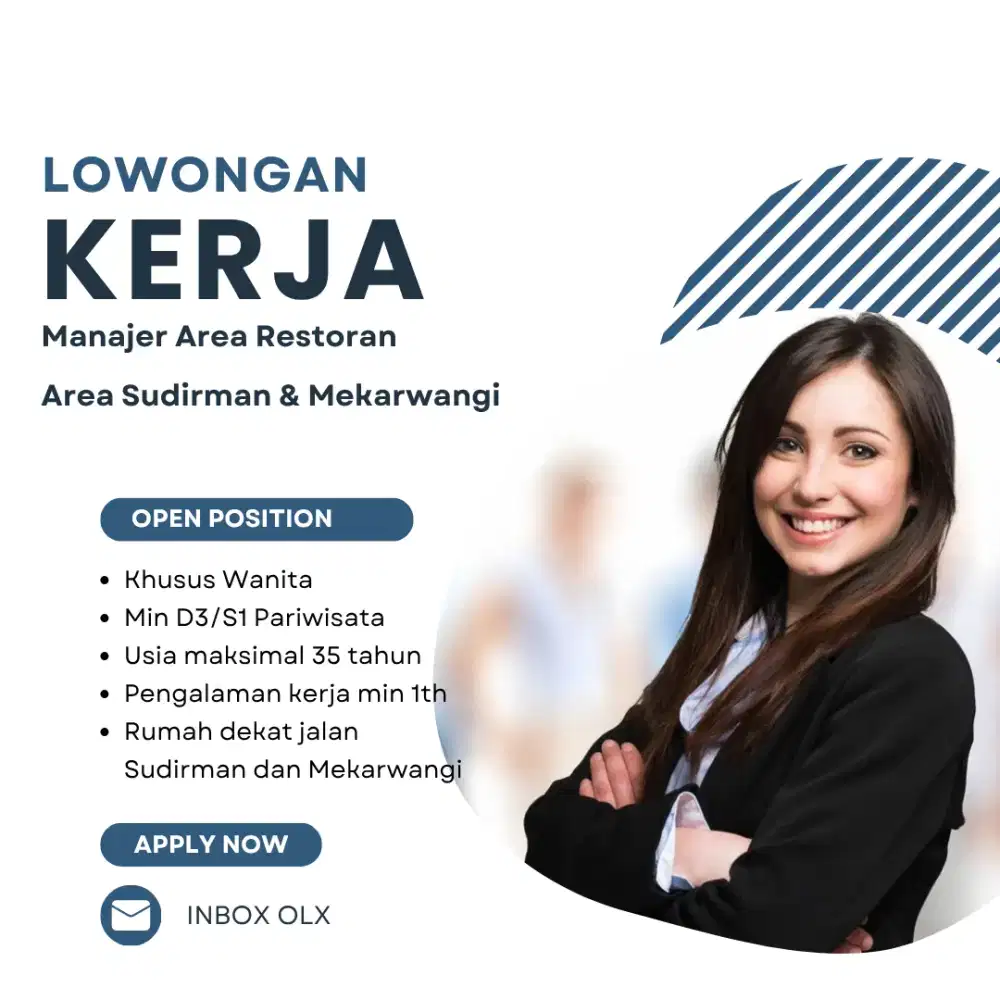 Cari Manajer Restoran Wanita