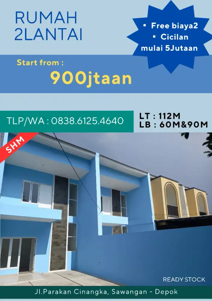 CASA ROSE RUMAH 2 LANTAI