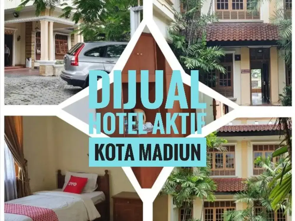 Bb// Hotel Aktif di KOTA MADIUN, Strategis