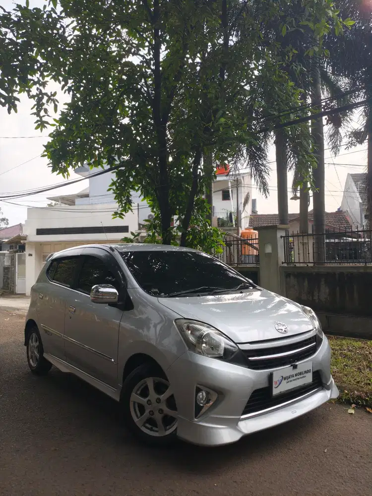 [ANGS 2JT-AN] AGYA G 1.0 TRD S AT 2014 SILVER