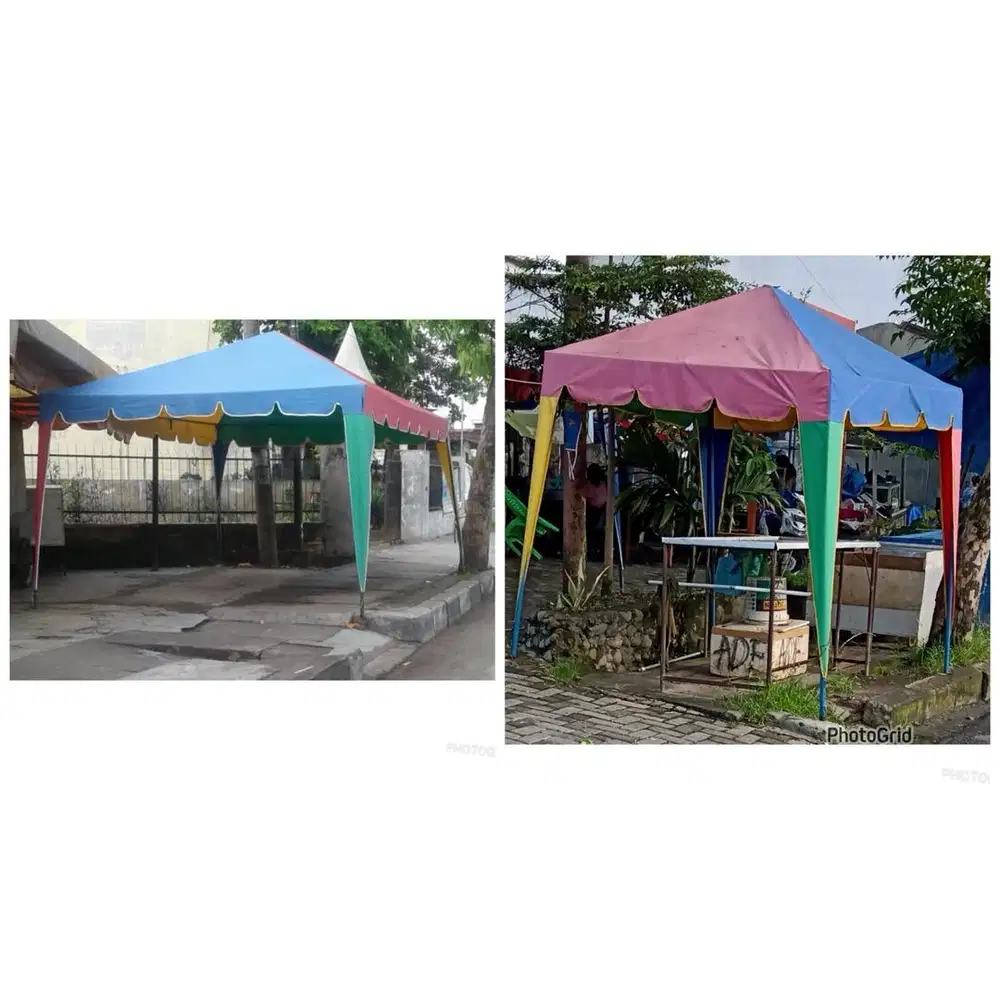 Tenda kafe dan tenda payung (bs antr skitr medan)